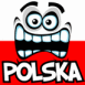 Drapeau polonais "Polska"