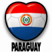 Paraguay: Ballon en coeur