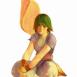 Danseuse assise