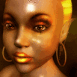 M�tisse aux cheveux blonds
