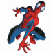 Ultimate Spider-Man accroupi en �quilibre