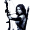 Abigail Whistler tire � l'arc