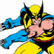 Wolverine en position d'attaque