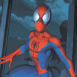 Ultimate Spider-Man et ciel obscur