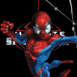 Ultimate Spider-Man anim�, venant de c�t�