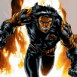 Wolverine en train de courir