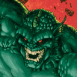 Abomination arborant un sourire sardonique