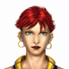 Jean Grey de face en gros plan