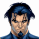 Wolverine t�n�breux en portrait