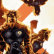 Wolverine en contre-jour