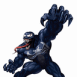 Venom les griffes en avant