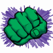 Hulk, son poing