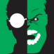 Banner/Hulk, visage