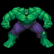 Hulk montre ses muscles