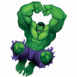 Hulk en plein saut