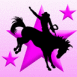 Rod�o et �toile rose