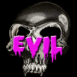 Cr�ne m�tallique "Evil"
