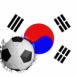 Cor�e: Drapeau et ballon encastr�