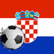 Croatie: Drapeau et ballon encastr�