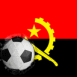 Angola: Drapeau et ballon encastr�