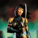 Psylocke avec son sabre