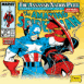 Couverture "Spiderman" avec Captain America