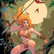 Shanna en pleine chasse