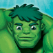 Hulk en gros plan