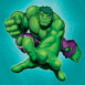 Hulk le bras en avant