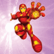 Iron Man en posture de combat