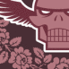 Cr�ne mauve volant