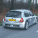 Renault Clio V6 vue de 3/4 arri�re