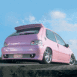 Peugeot 106 tuning, vue de 3/4 arri�re