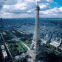 Paris Tour Eiffel, vue a�rienne