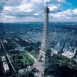Paris Tour Eiffel, vue a�rienne