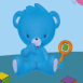 Nounours bleu