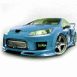 Peugeot 407 Sport bleue