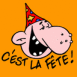 Personnage laid "C'est la f�te!"