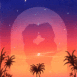 Couple en transparence sous les �toiles