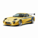 Mazda RX7 jaune et bleu tun�e
