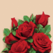 Bouquet de roses rouges