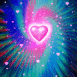 Coeur dans le ciel �toil�