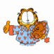 Garfield en pyjama