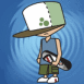 Petit bonhomme et son skate