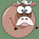 Vache ronde normale