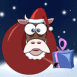 Vache ronde P�re-No�l