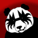 Panda aux yeux en �toile