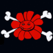 Fleur rouge carnivore
