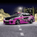 Lexus tun�e couleur violette