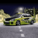 Lexus tun�e couleur verte